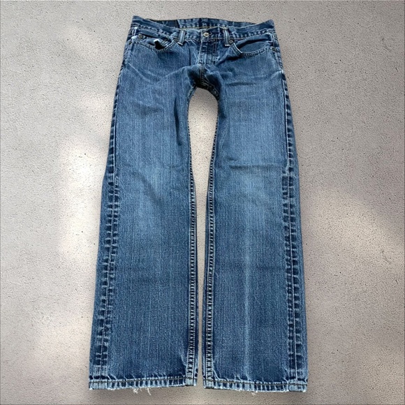 Levi's Mid Rise Straight Boot Jeans - Picture 2 of 6